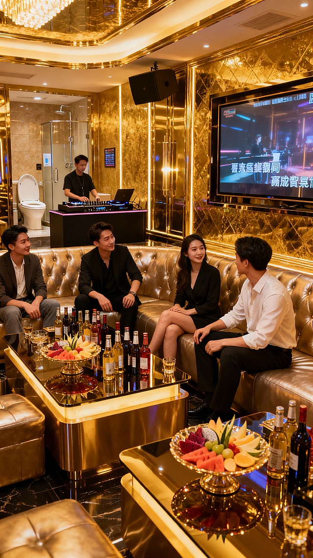 生成50张商务KTV照片