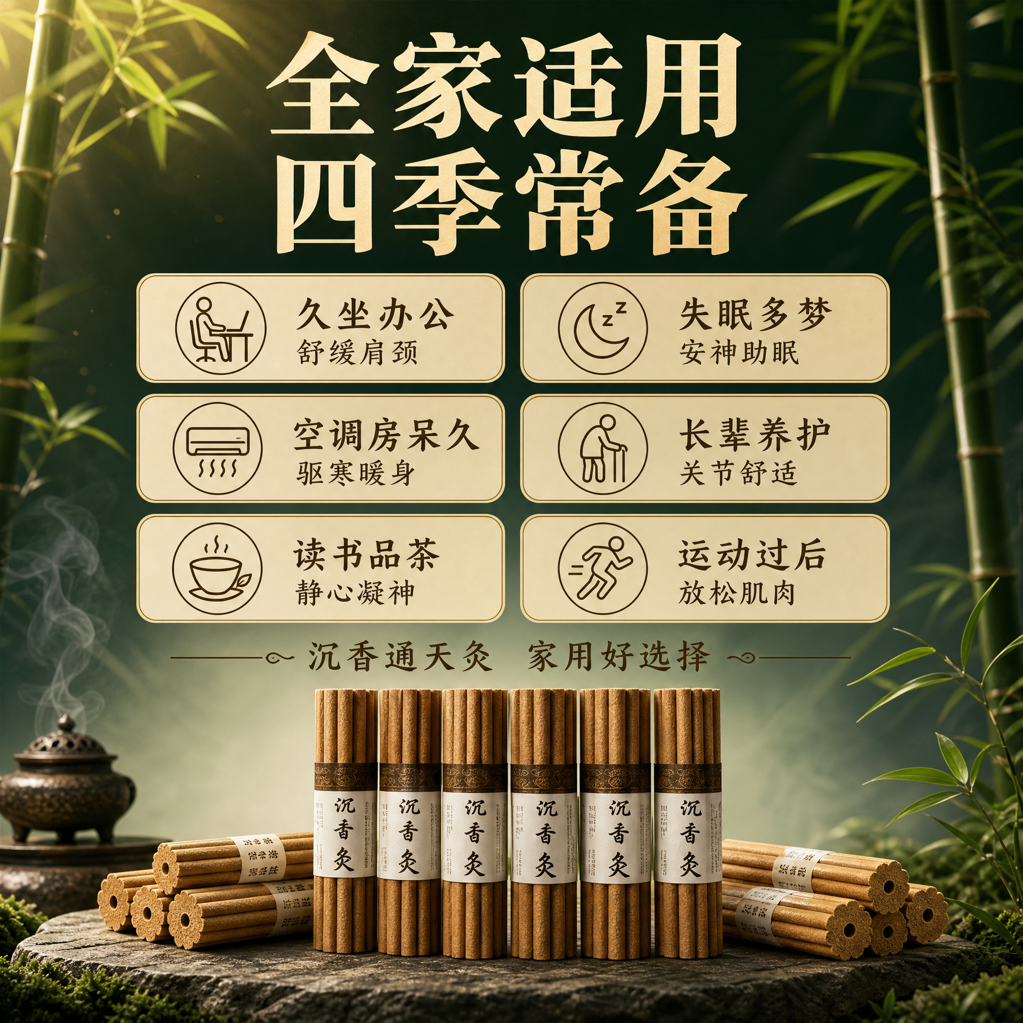 [主图-7] 适用人群与场景图 展示多种适用场景 [统一基调]… - 图片创意预览