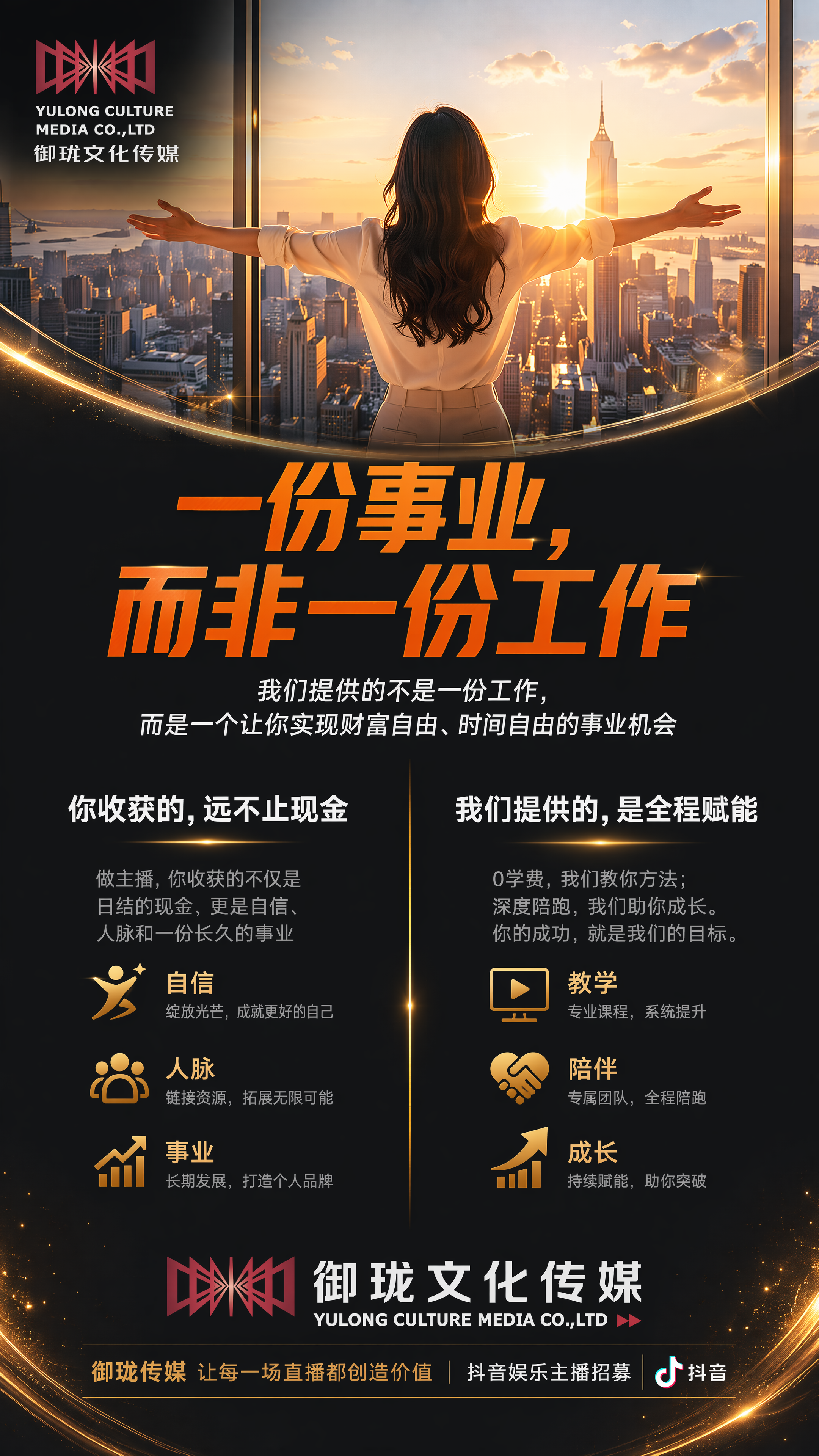 我给你三条文案，你帮我利用这3条文案出三张图，文案1：我们提供… - 图片创意预览