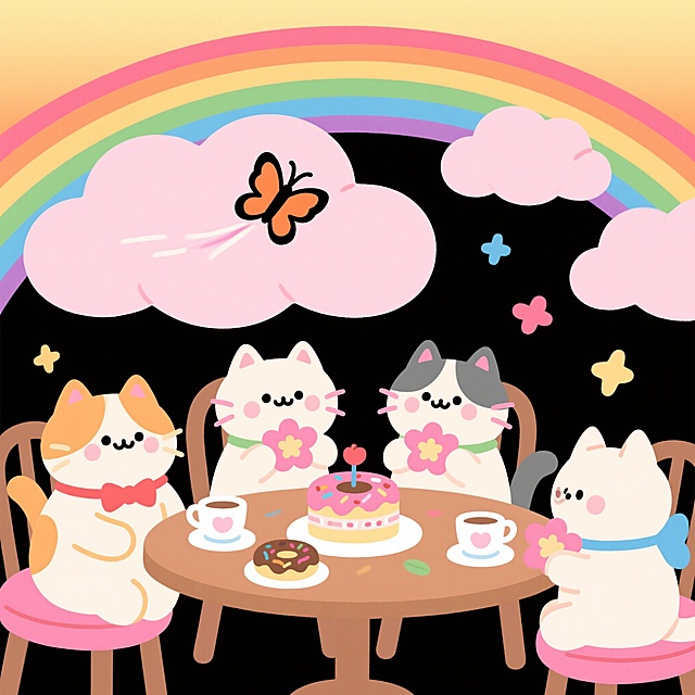 小猫的生日聚会