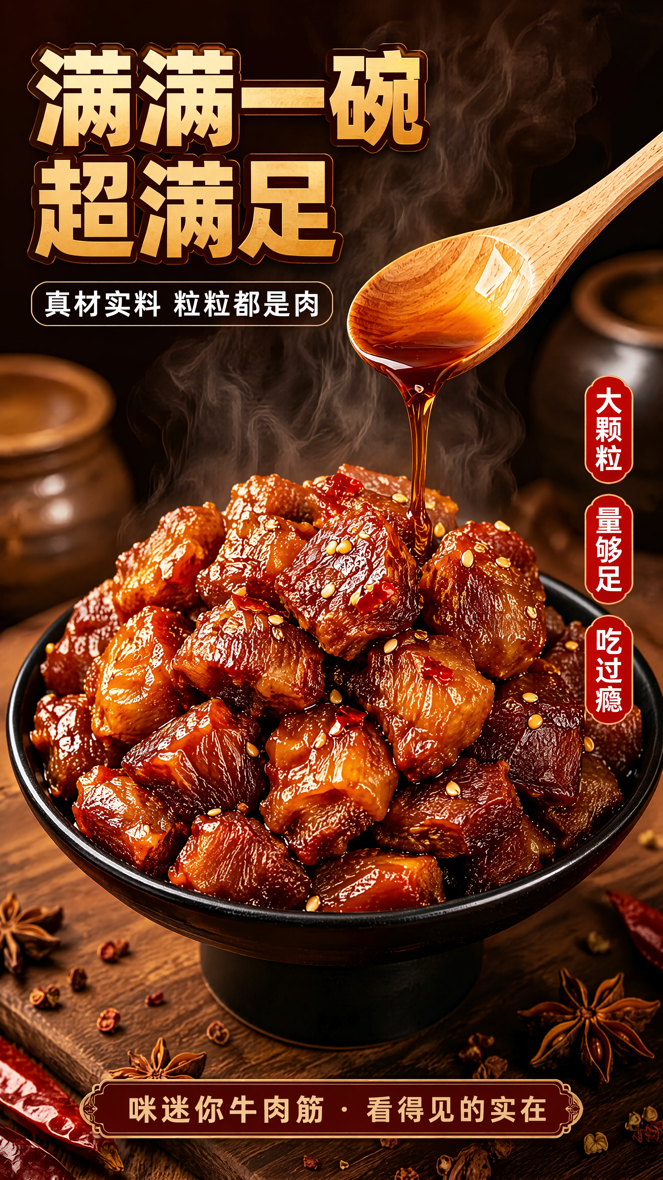 [第7张] 分量展示页-满满一碗超满足。本张使用【图8】作为商… - 图片创意预览