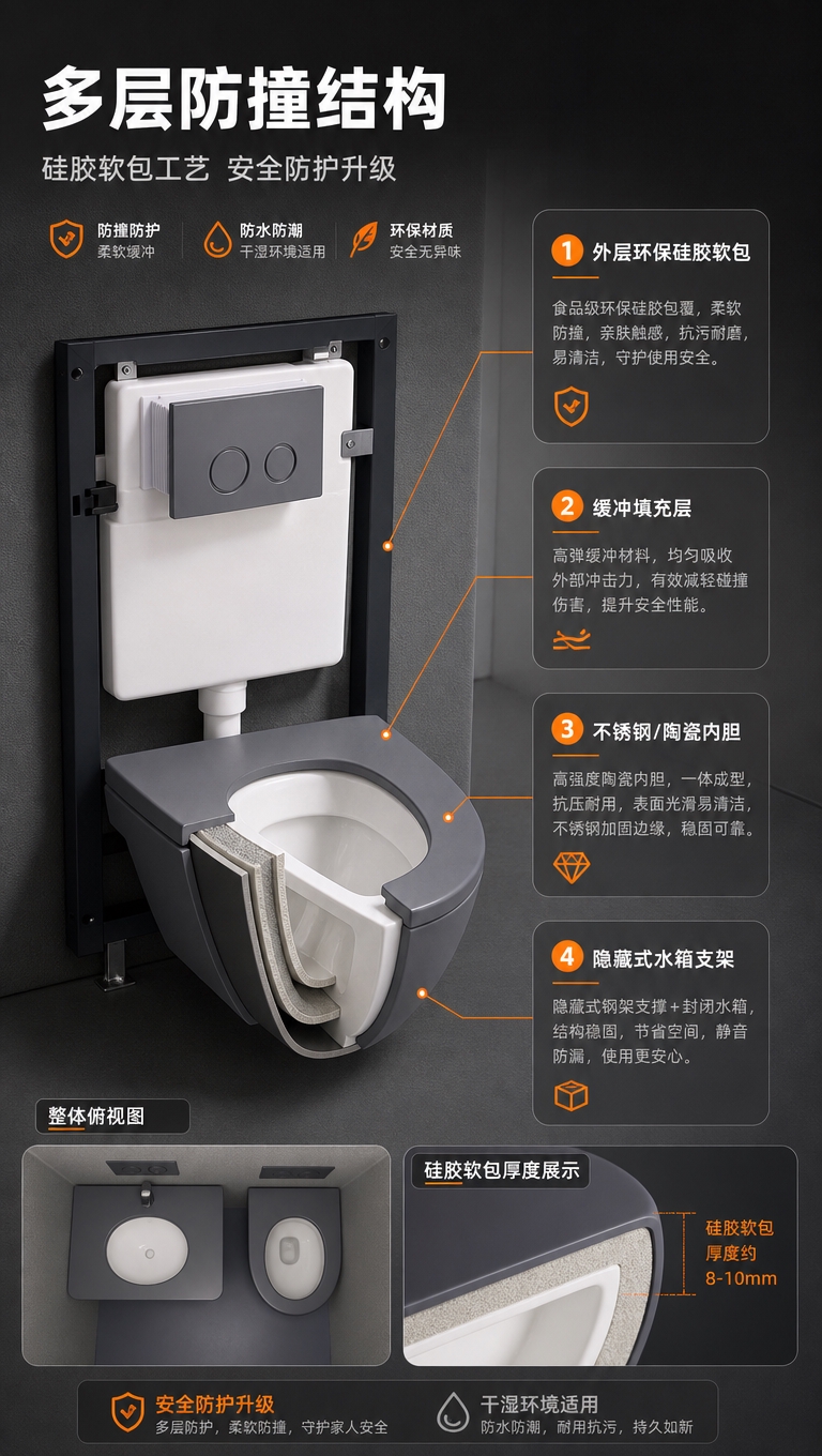 [商品] 使用【图12】壁挂式马桶内部结构图，【图7】硅胶洗手… - 图片创意预览
