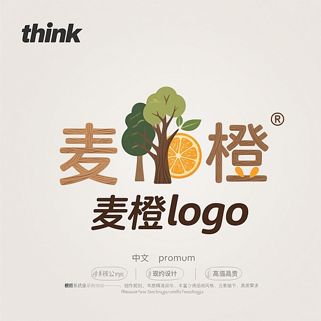 清新质朴的扁平风与轻拟物结合，木雕质感字体搭配橙树元素，传递自然舒适感，节日氛围温暖宜人。