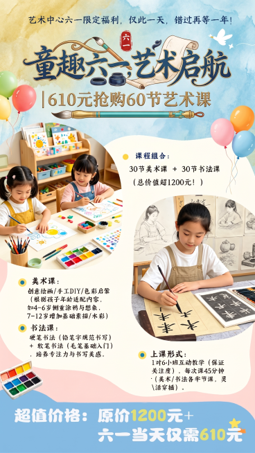 更换海报主标题样式预览效果