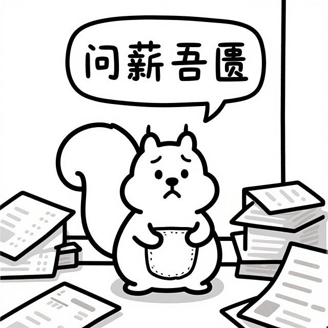 成语翻译：被问到薪水突然感觉非常匮乏