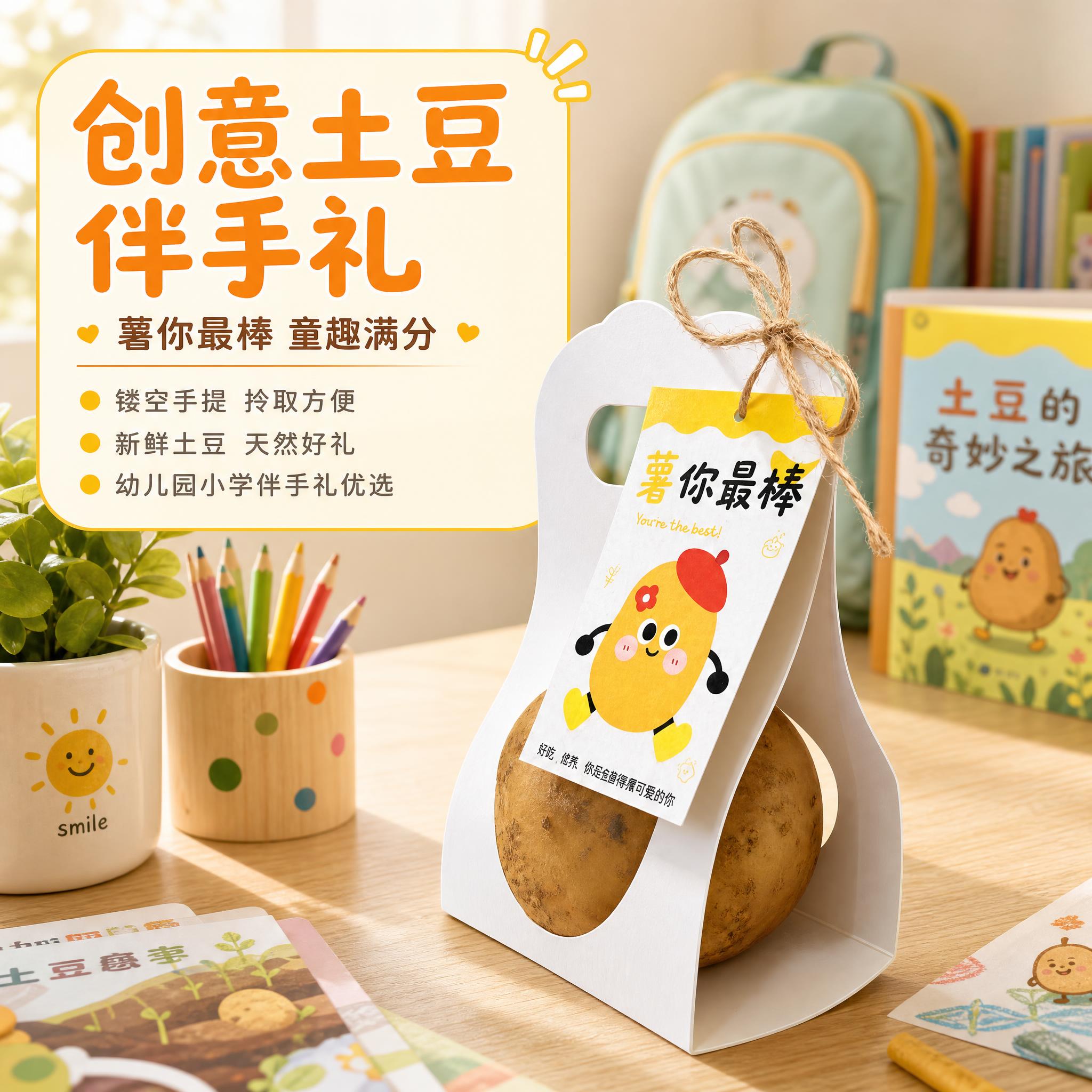 [主图-1] 主题：创意土豆伴手礼 幼儿园小学送礼首选。唯一任… - 图片创意预览