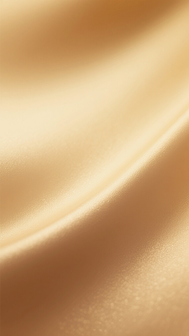 一张金色渐变背景，由中心明亮的米黄色向四周过渡为温暖的浅棕色，整体呈现出柔和、均匀且细腻的光泽质感，色调和谐统一，光线自然柔和，营造出一种高贵、典雅且宁静的氛围，适合作为背景使用。