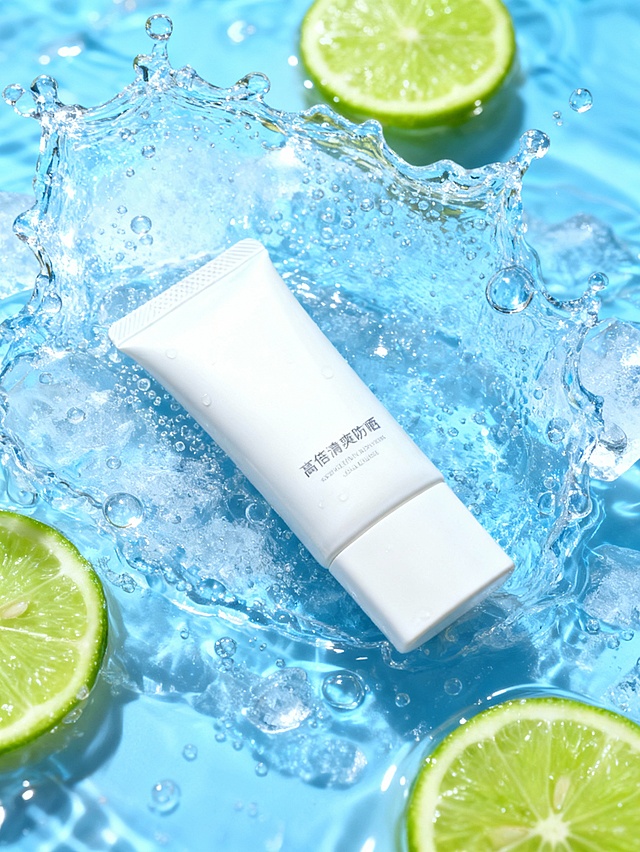 水下摄影·美容美妆夏日清新·商品图