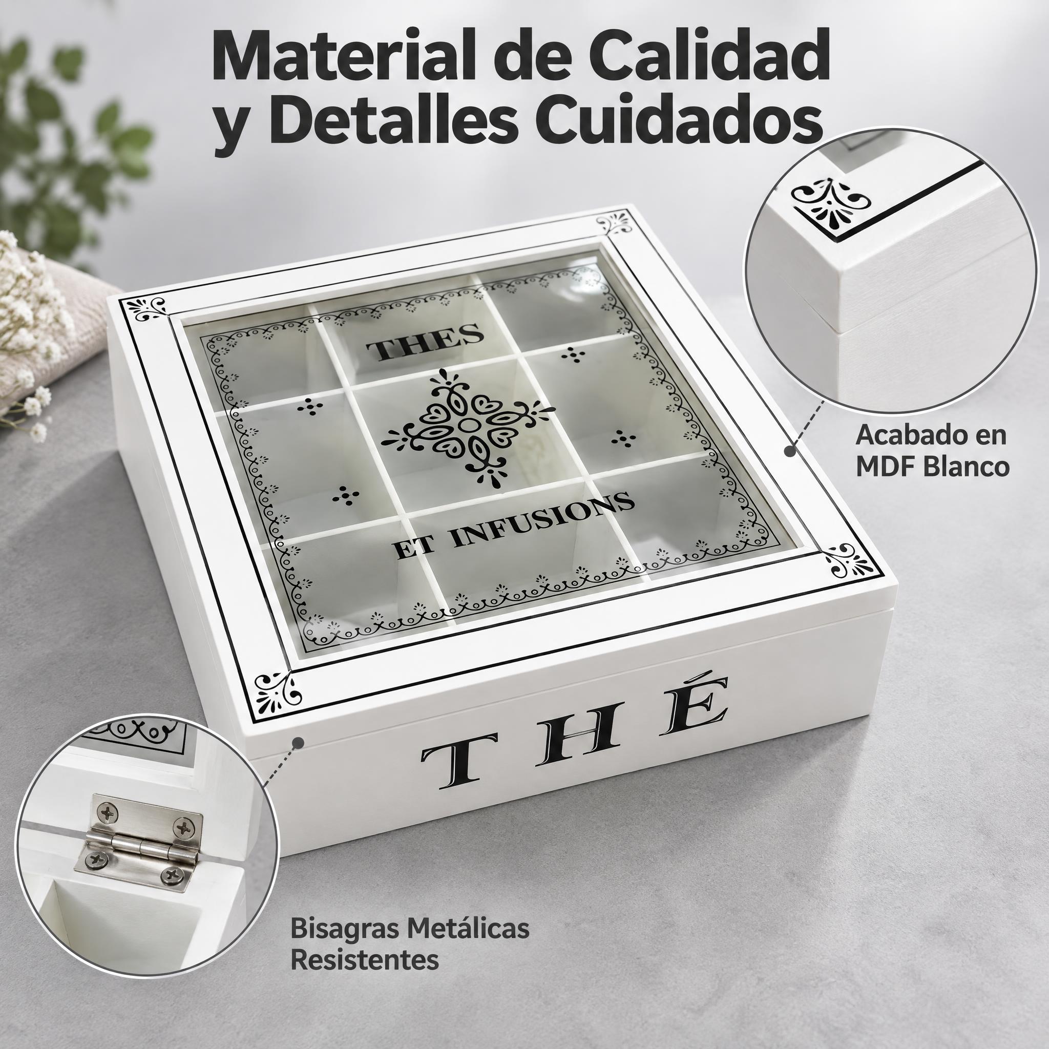 [主图-3] Caja Organizadora de Té… - 图片创意预览