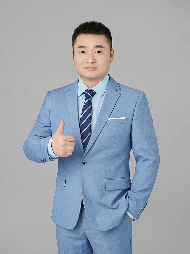 帮我生成图片：这是我的职业照，帮我按照我的照片，换不同西装，不同手势，不同姿势，我要十张不同的图片，人物必须是我，不要改动。3：4比例。抱胸手势
打叉手势
比五手势
指左手势
指右手势
展示手势
呼叫手势
风格重绘
俯视手势