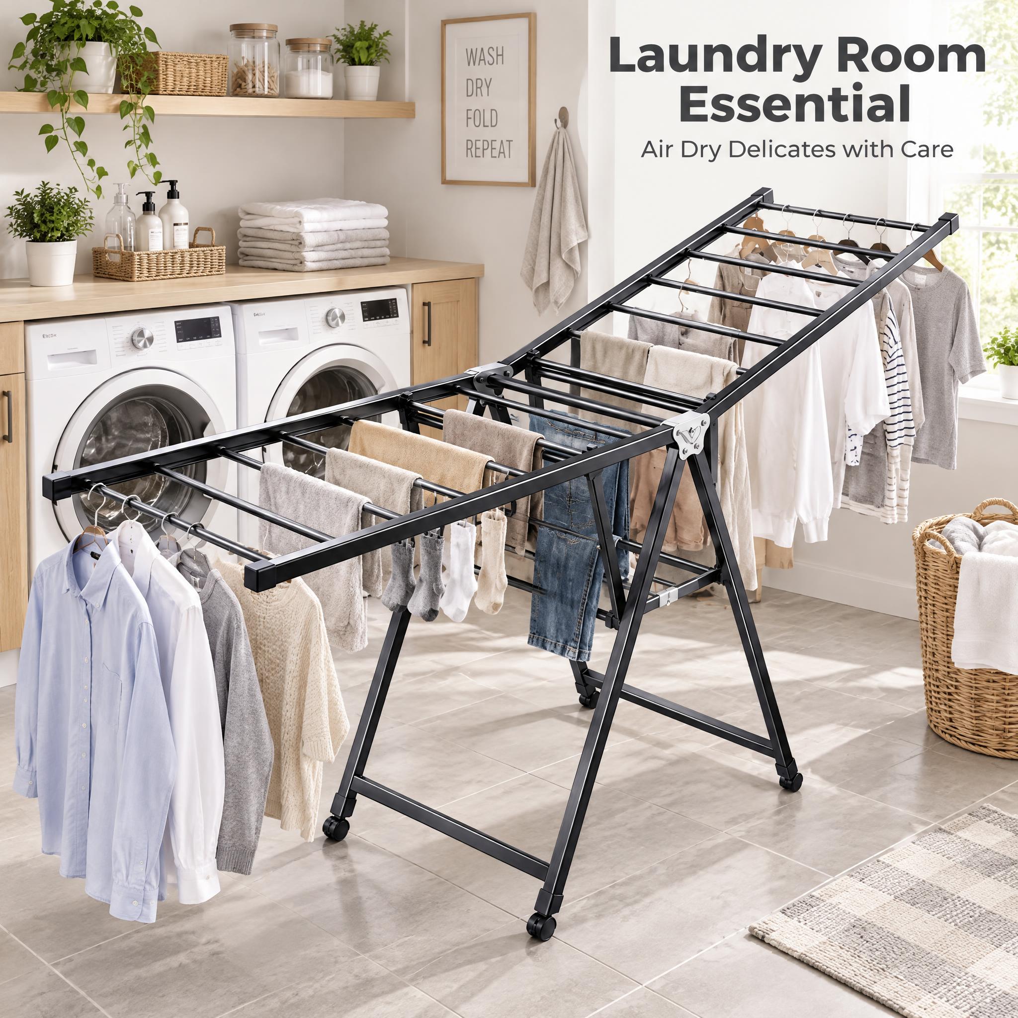 [主图-9] 1.8m Foldable Clothes Dr… - 图片创意预览