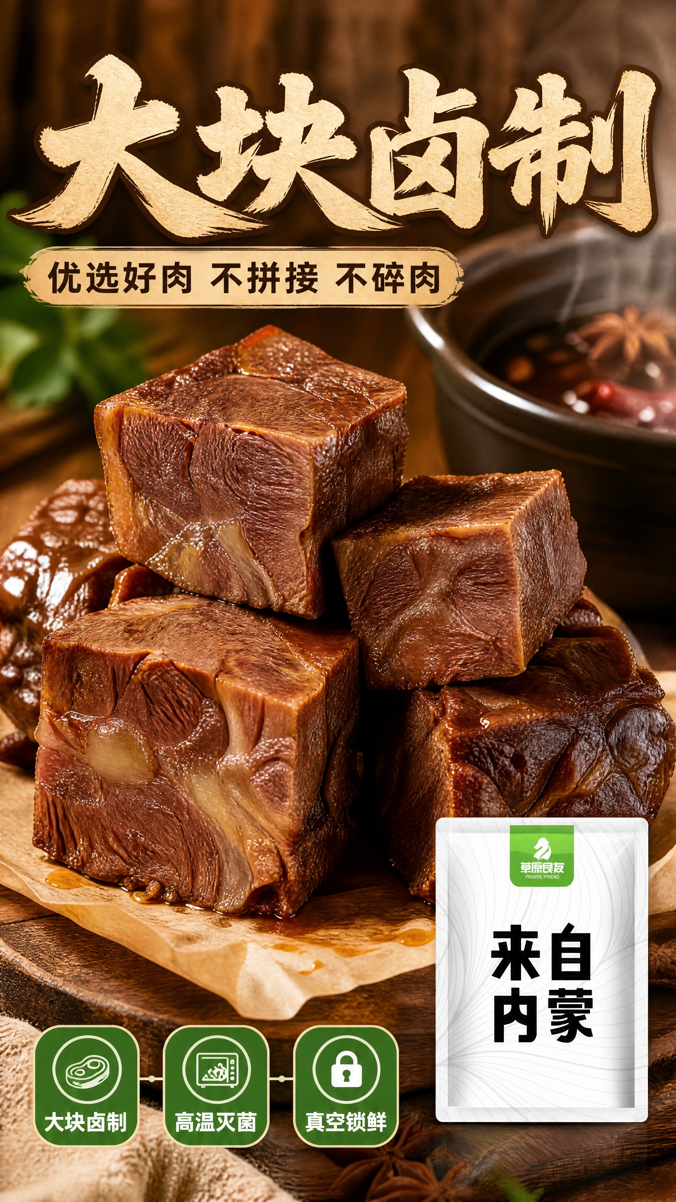 【详情页-3｜大块卤制·真材实料】 [商品] 使用【图1】【图… - 图片创意预览