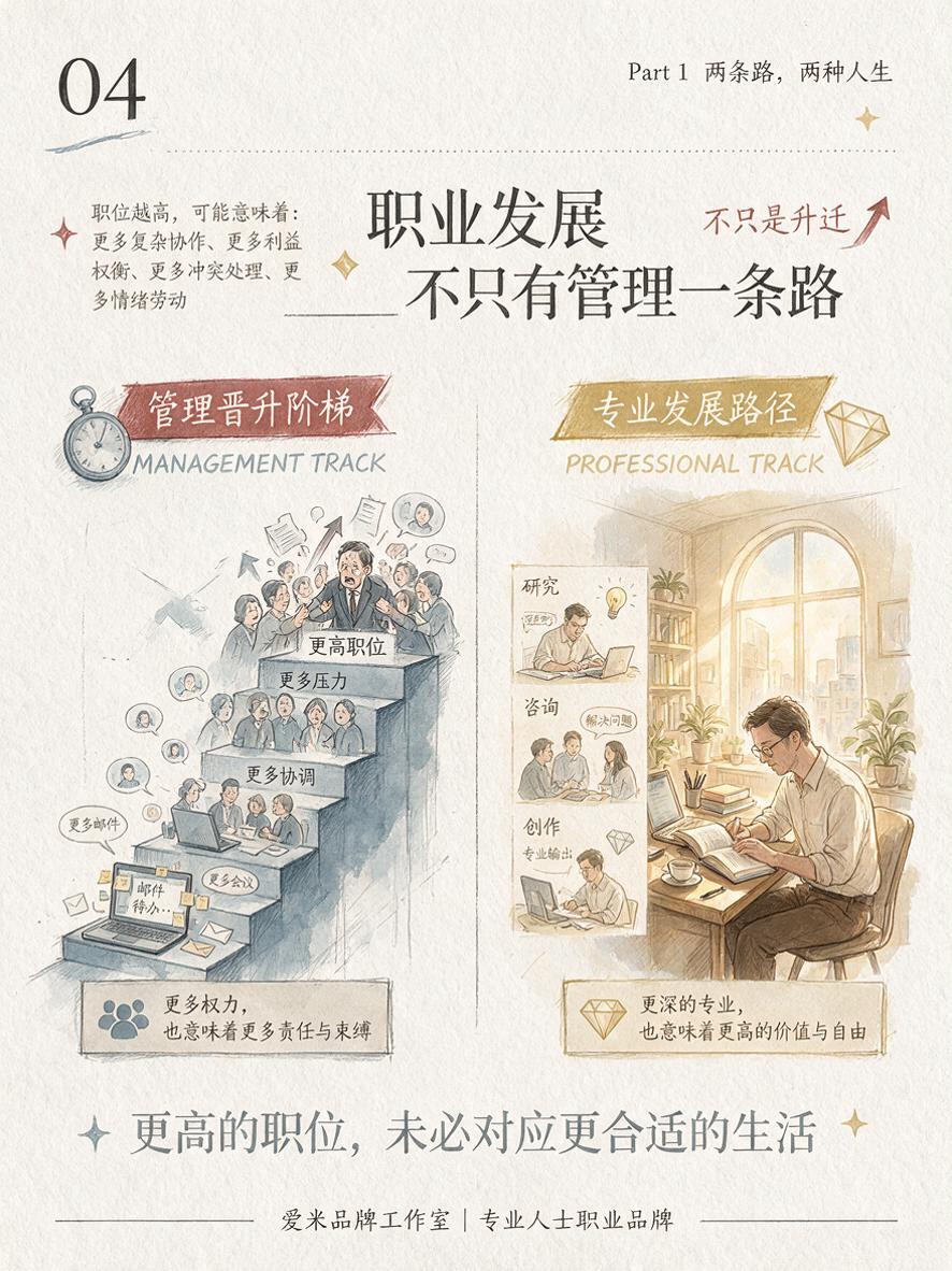 竖版小红书图文内页，尺寸比例3:4，现代职业咨询手绘信息图风格… - 图片创意预览