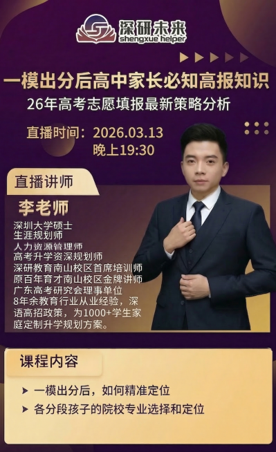 在海报的合适位置添加直播时间信息："2026.03.13 晚上19：30"，其余内容和背景均保持不变预览效果