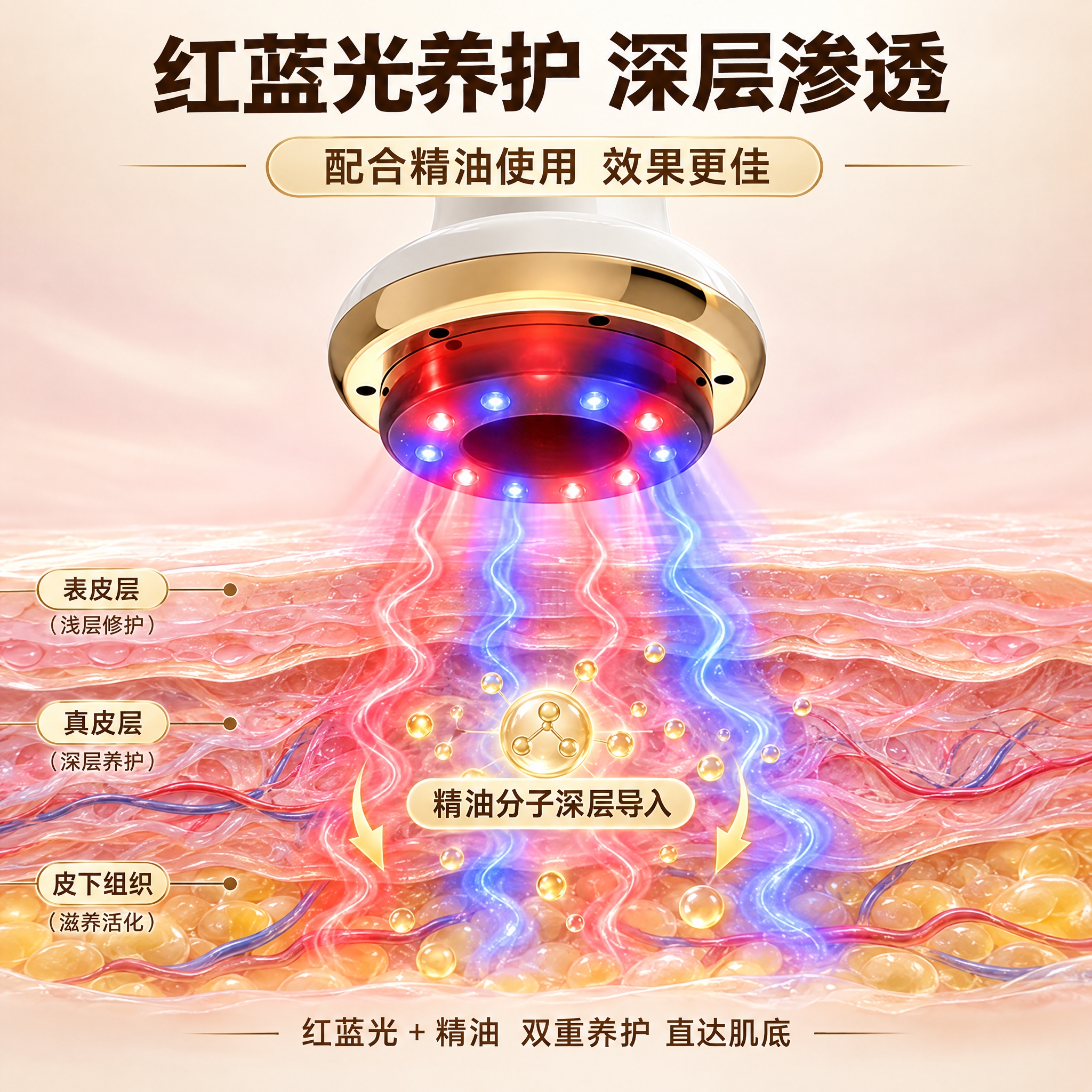 [主图-6] 电动刮痧拔罐温灸仪 红蓝光深层养护原理图 淘宝天… - 图片创意预览