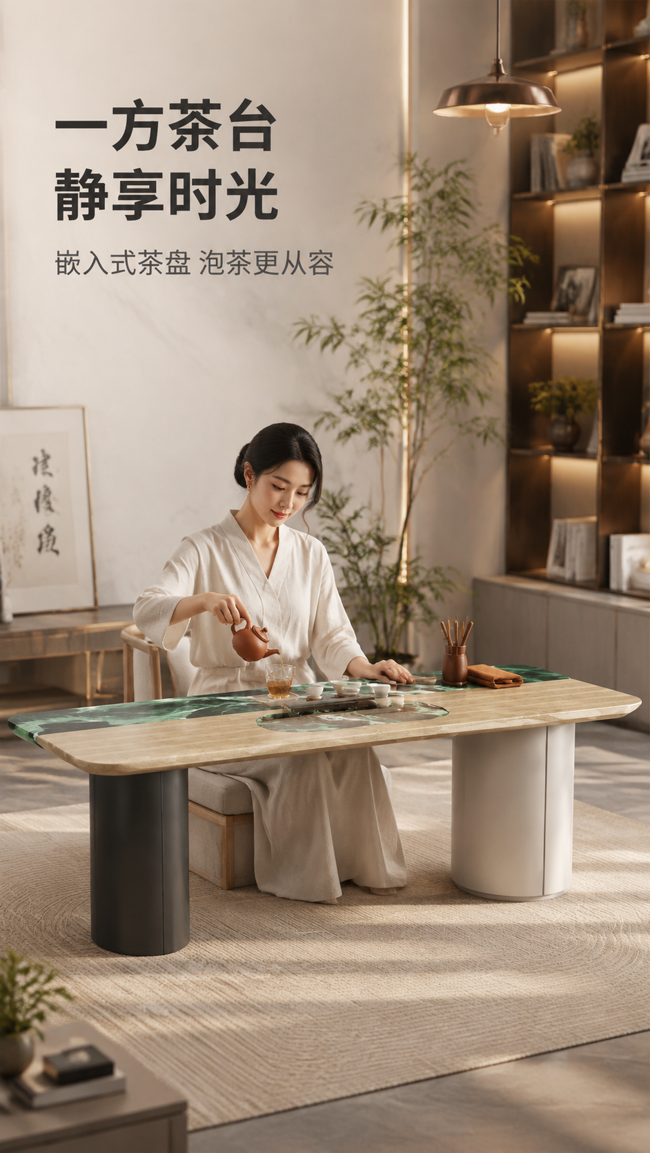 [商品] 使用【图1】DW-8839茶台/餐台；保留产品整体结… - 图片创意预览