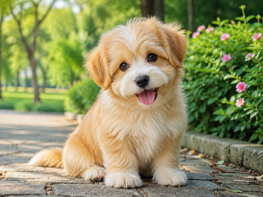 生成狗的场景预览效果