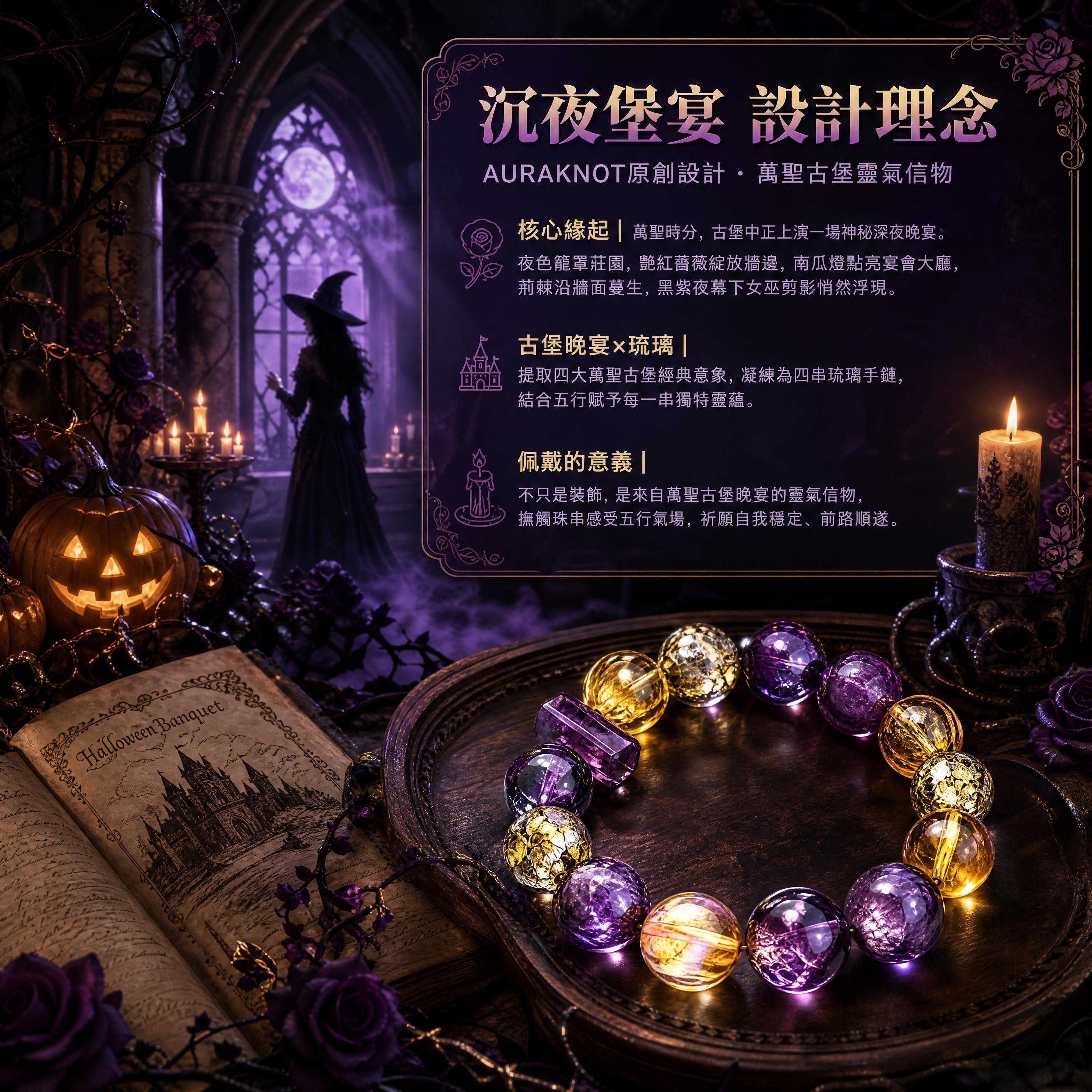 [商品] 使用【圖1】幽帷紫闕紫金幽紫琉璃手串；保留圓珠造型、… - 图片创意预览