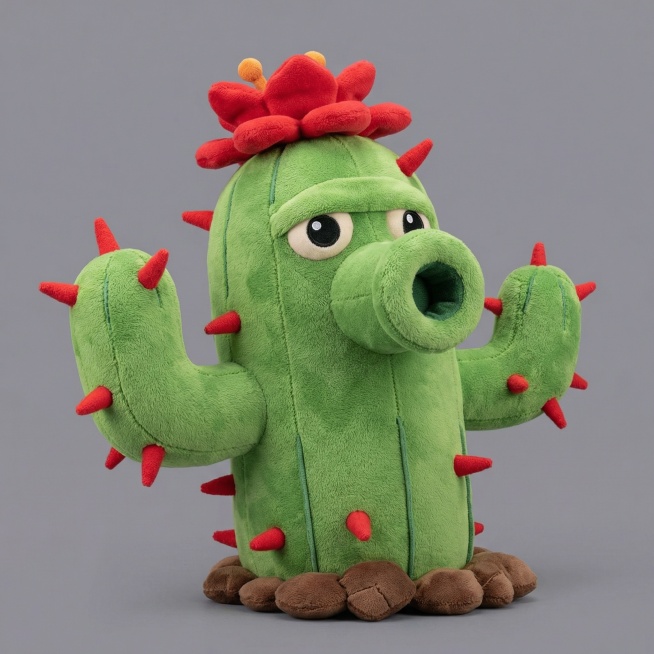 用给出的角色生成不同的进阶形态，分别是可爱毛绒，剧毒形态，卡通风格，纯灰色背景预览效果