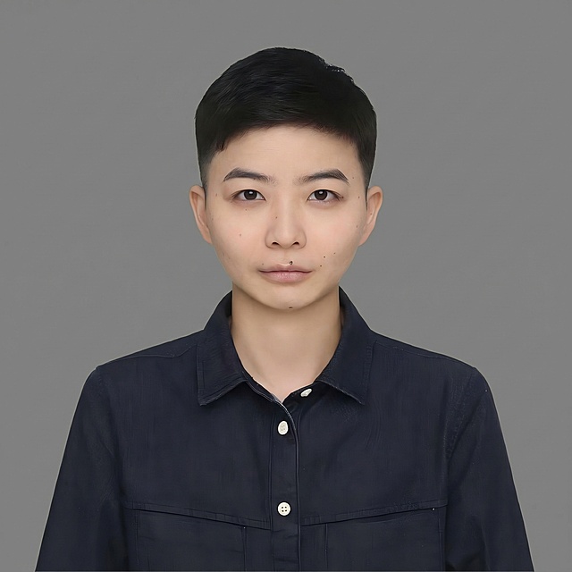 将图片底色修改为中灰色，人物保持不变