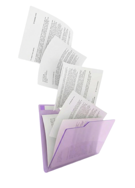 将图中黄色的文件夹改为奶紫色，其他内容保持不变预览效果