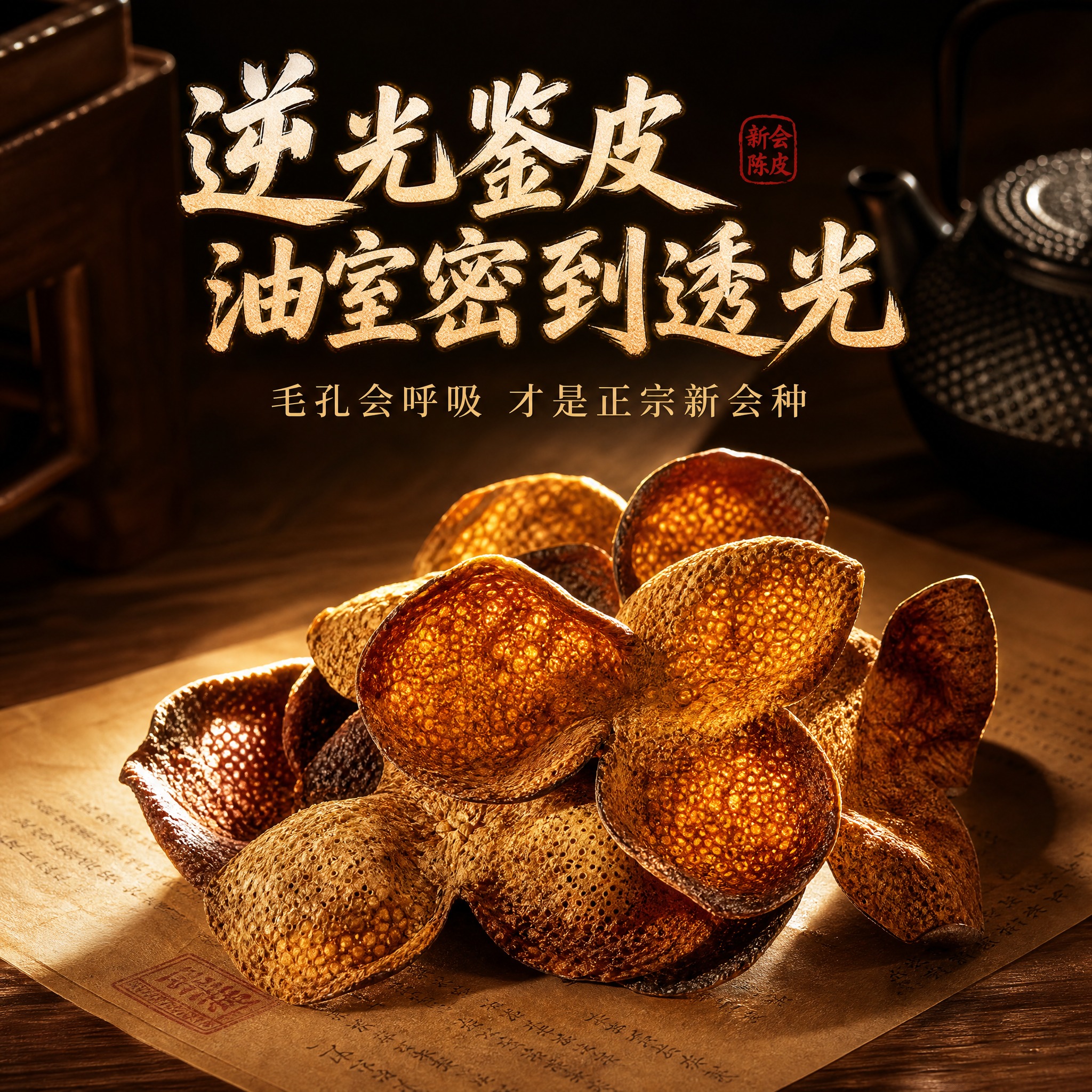 [主图-2] 极致感官，主题为逆光鉴皮油室密到透光，核心任务是… - 图片创意预览