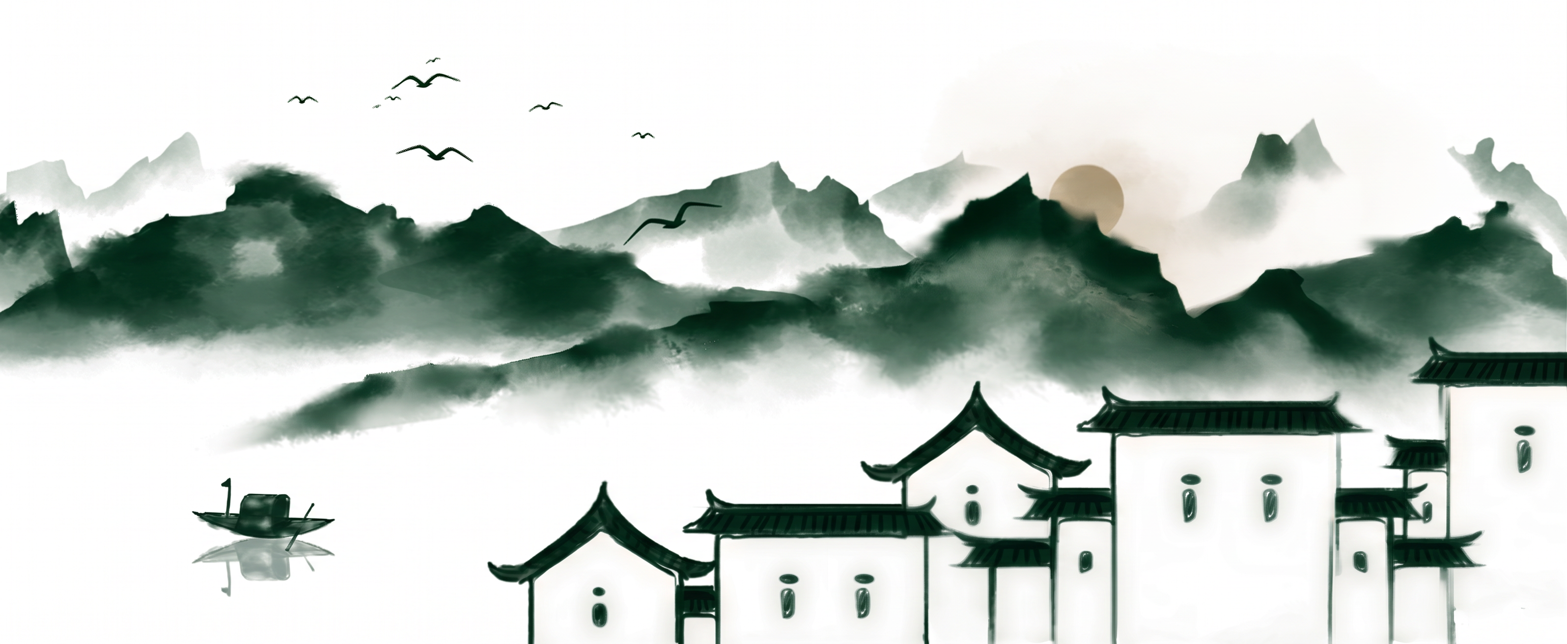 把图片色调变成墨绿色 色调 - 图片创意预览