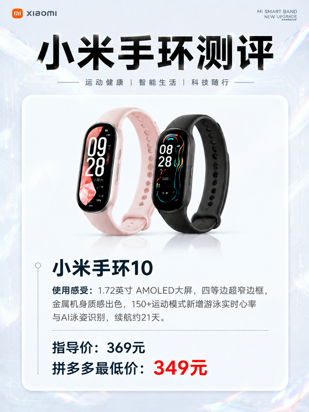 将参考图拆分为三张独立的单产品测评海报，每张只保留一个产品卡片… - 图片创意预览