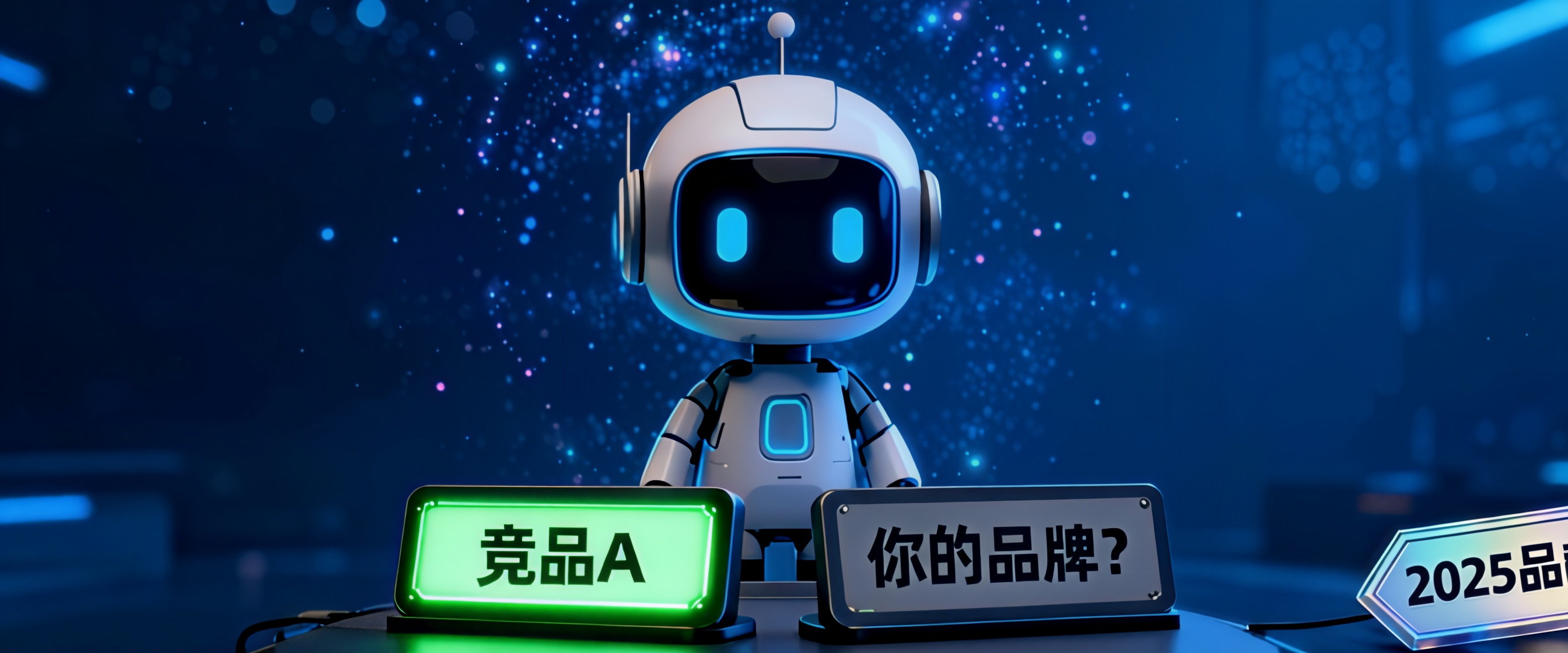 重新生成，之去掉“AI搜得到对手，却搜不到你？90%的企业都缺… - 图片创意预览