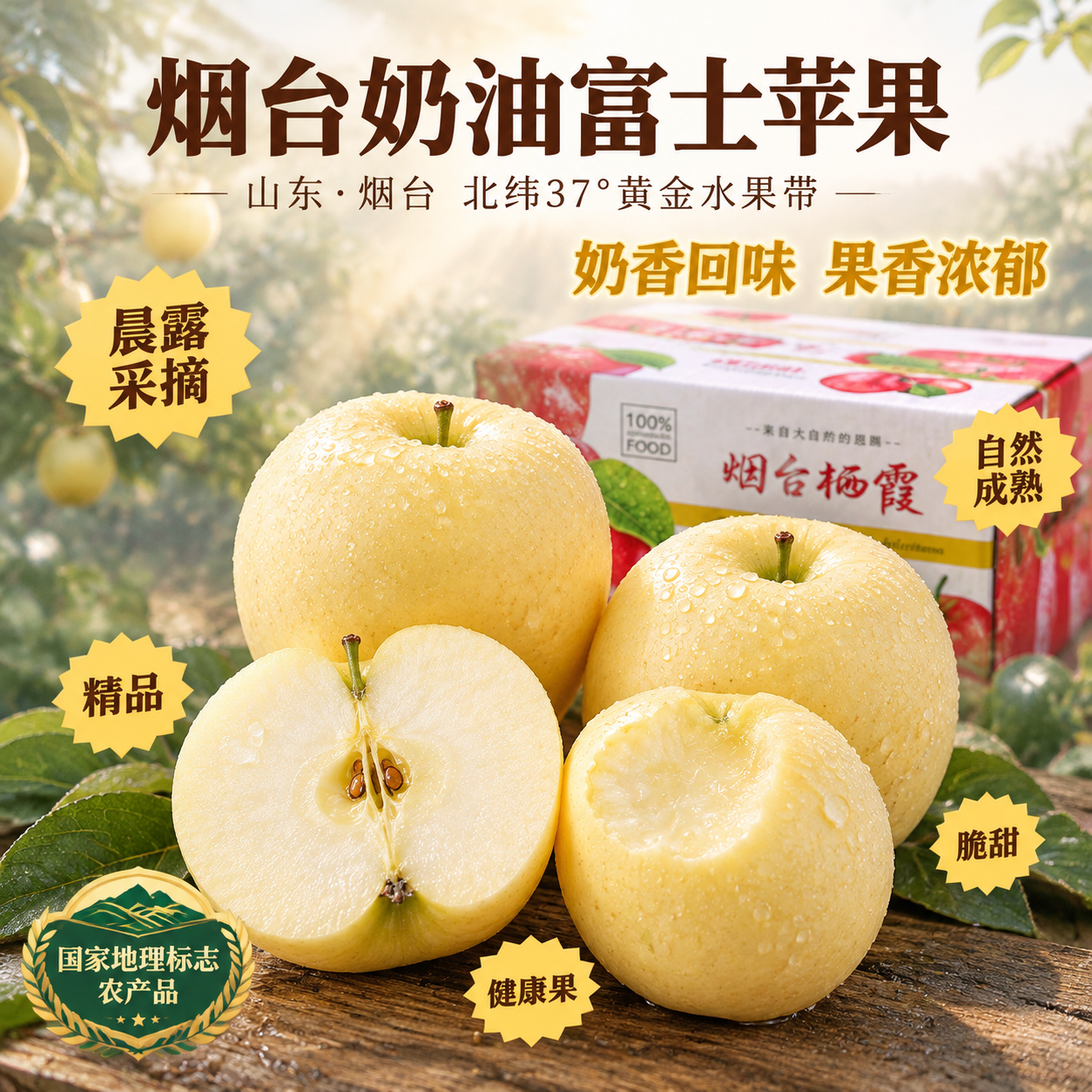 京东电商主图，800×800像素，1:1比例，食品生鲜水果类，… - 图片创意预览