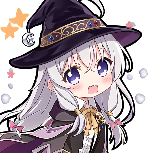 加个魔女帽子预览效果