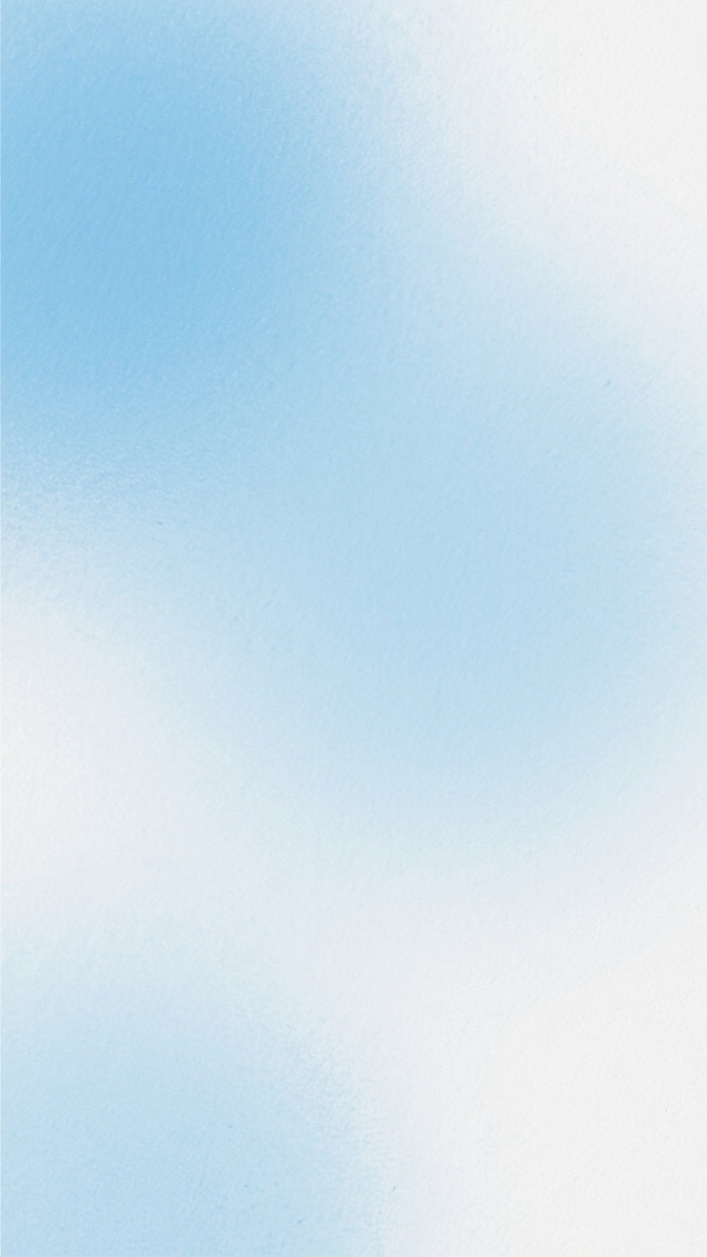 一张柔和渐变的质感背景，以浅蓝色和白色为主色调，呈现出平滑自然的色彩过渡效果，整体风格简约清新，光影柔和均匀，营造出宁静、空灵的氛围，具有细腻的水彩般透明晕染质感，画面干净纯粹，无任何多余元素干扰。