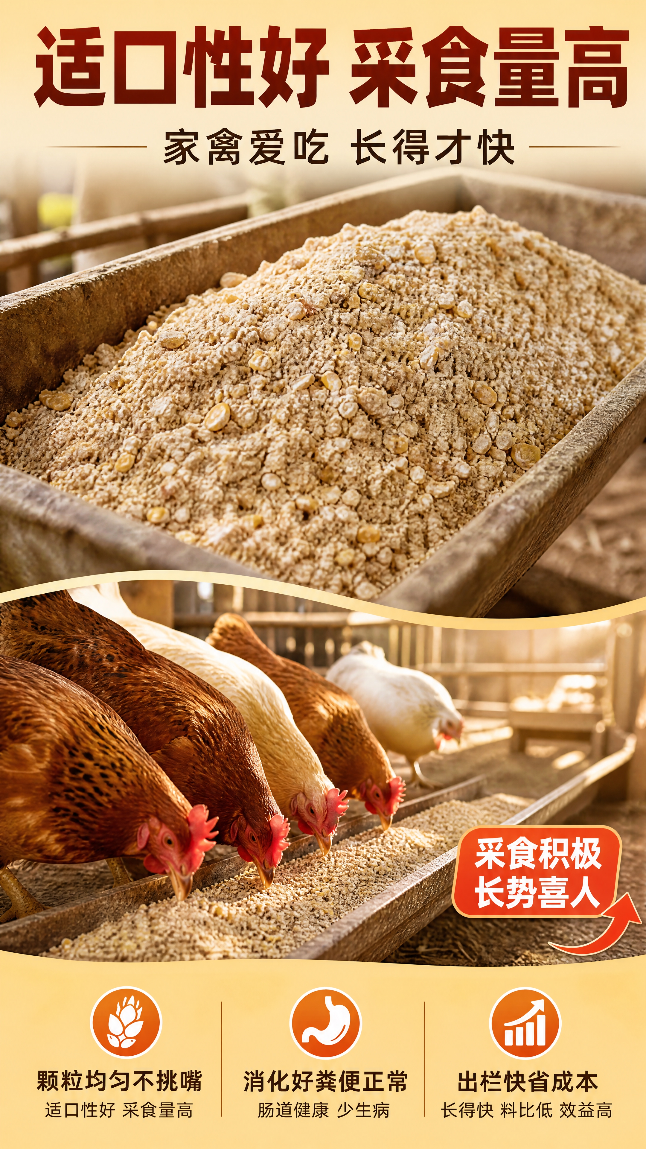 [商品] 使用【图1】玉米碎混合饲料；保留颗粒状混合原粮的真实… - 图片创意预览