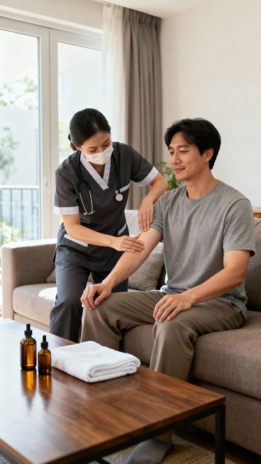 帮忙生成50张上门按摩图片预览效果