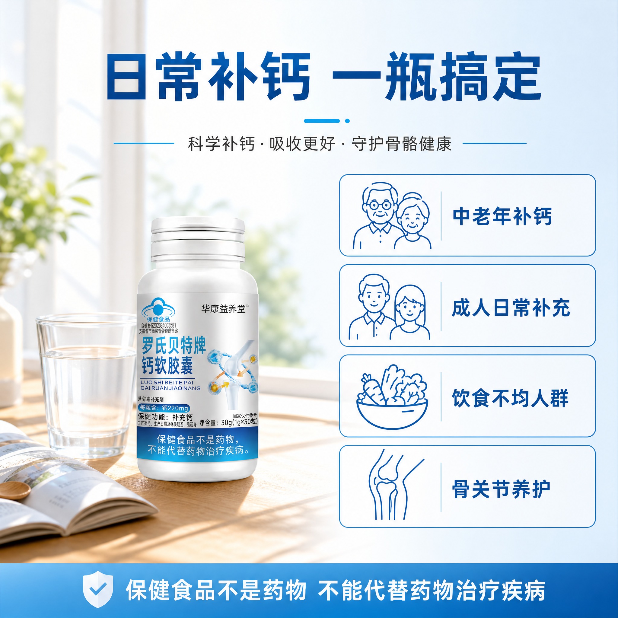 [主图-4] 适用人群与场景展示，突出产品适合的补钙人群和日常… - 图片创意预览