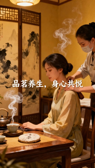 生成50张移动按摩图片，图片可以加一些文字，多一些不同的人物出现，丰富一些图片，不要都那几个类型预览效果