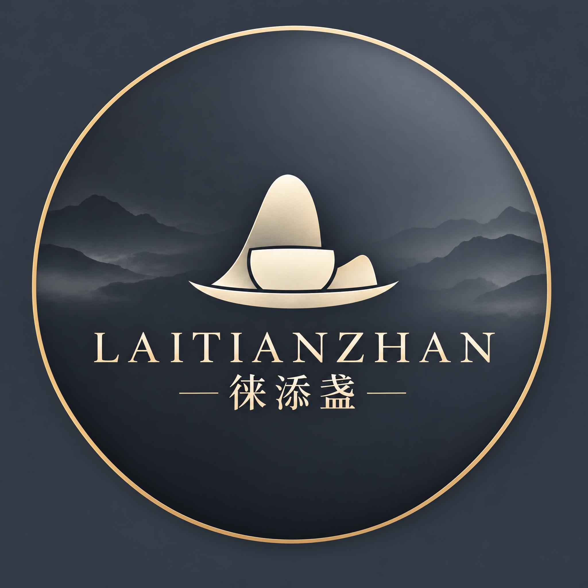 基于参考图中的茶品牌logo设计一个社交媒体圆形头像图标。保留… - 图片创意预览