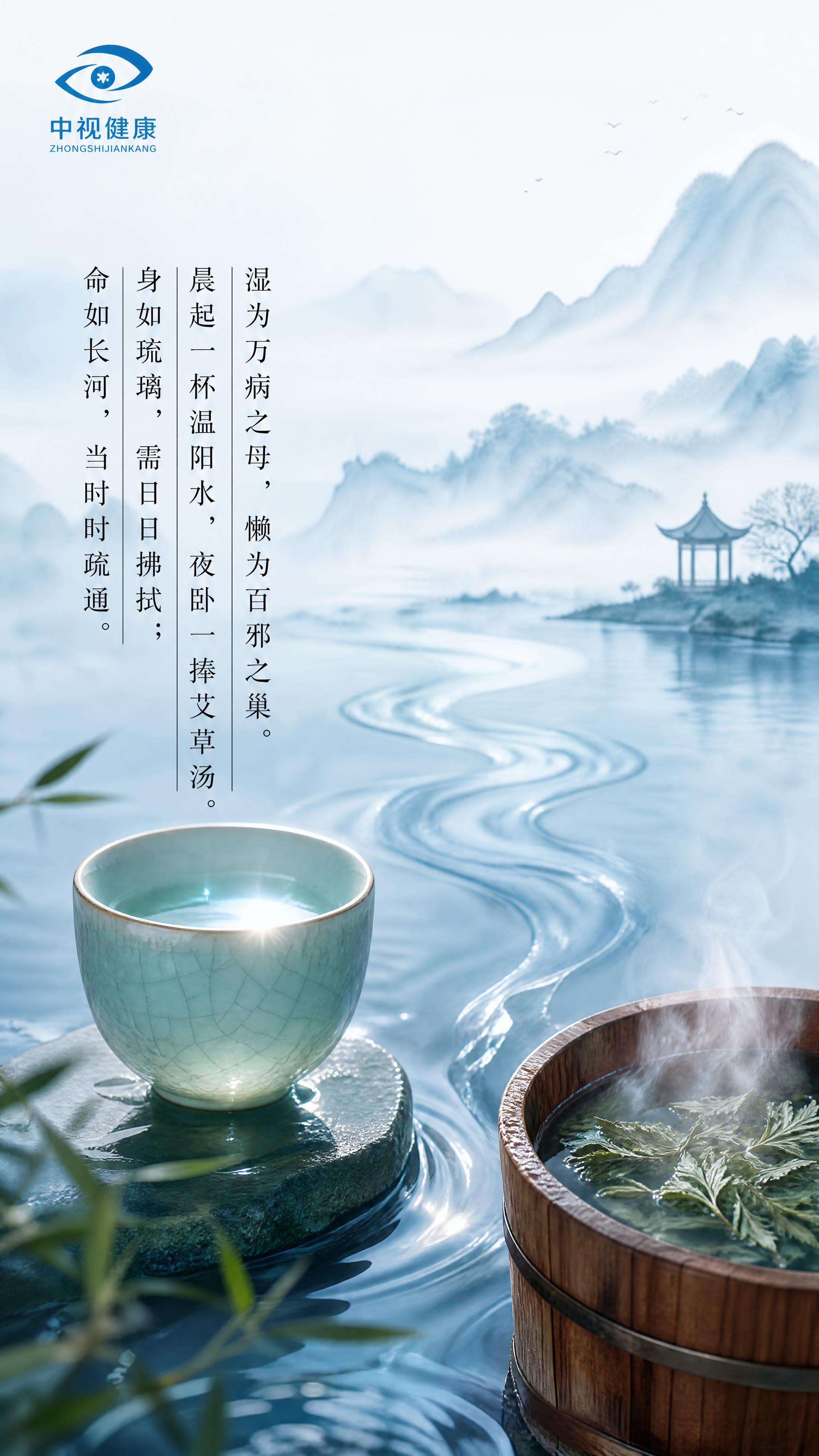 竖屏9:16朋友圈海报，清新自然冷调风格，高级设计感，国风宋代… - 图片创意预览