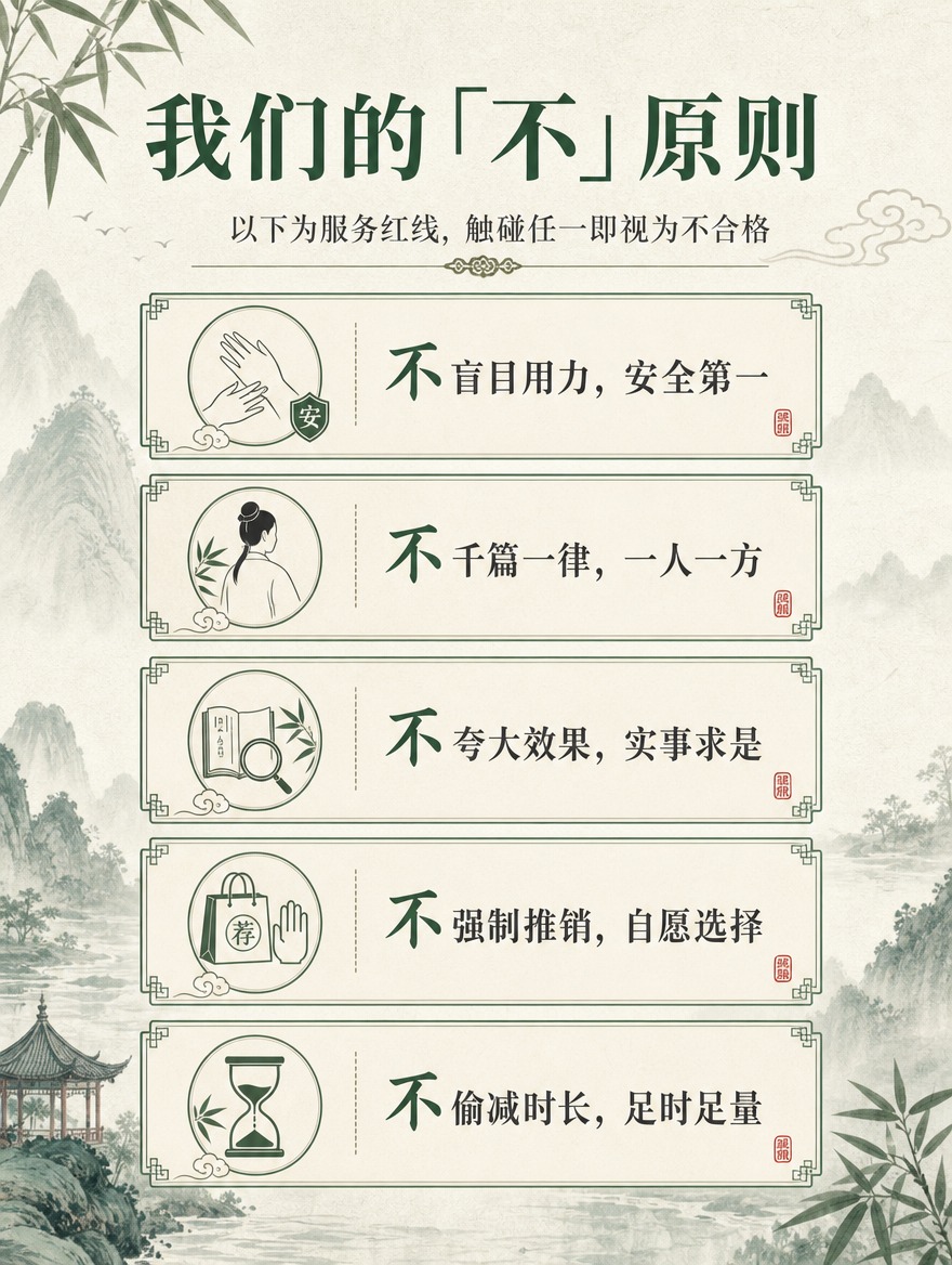 [商品] 非实物服务类：腰背推拿调理服务，中医馆中式古风调性，… - 图片创意预览