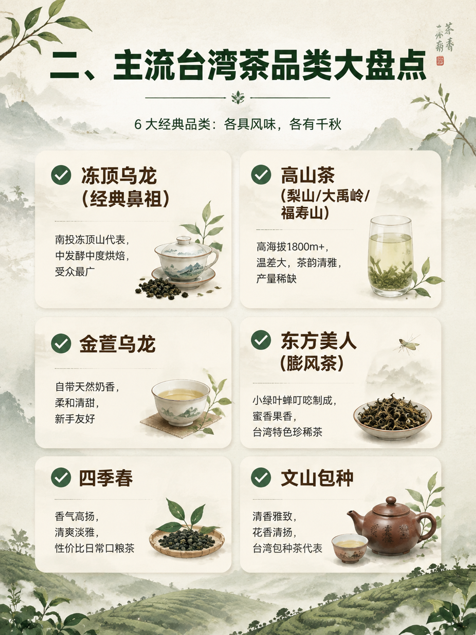 小红书笔记图文，新中式高级茶文化风格，版式精美，小红书笔记封面… - 图片创意预览
