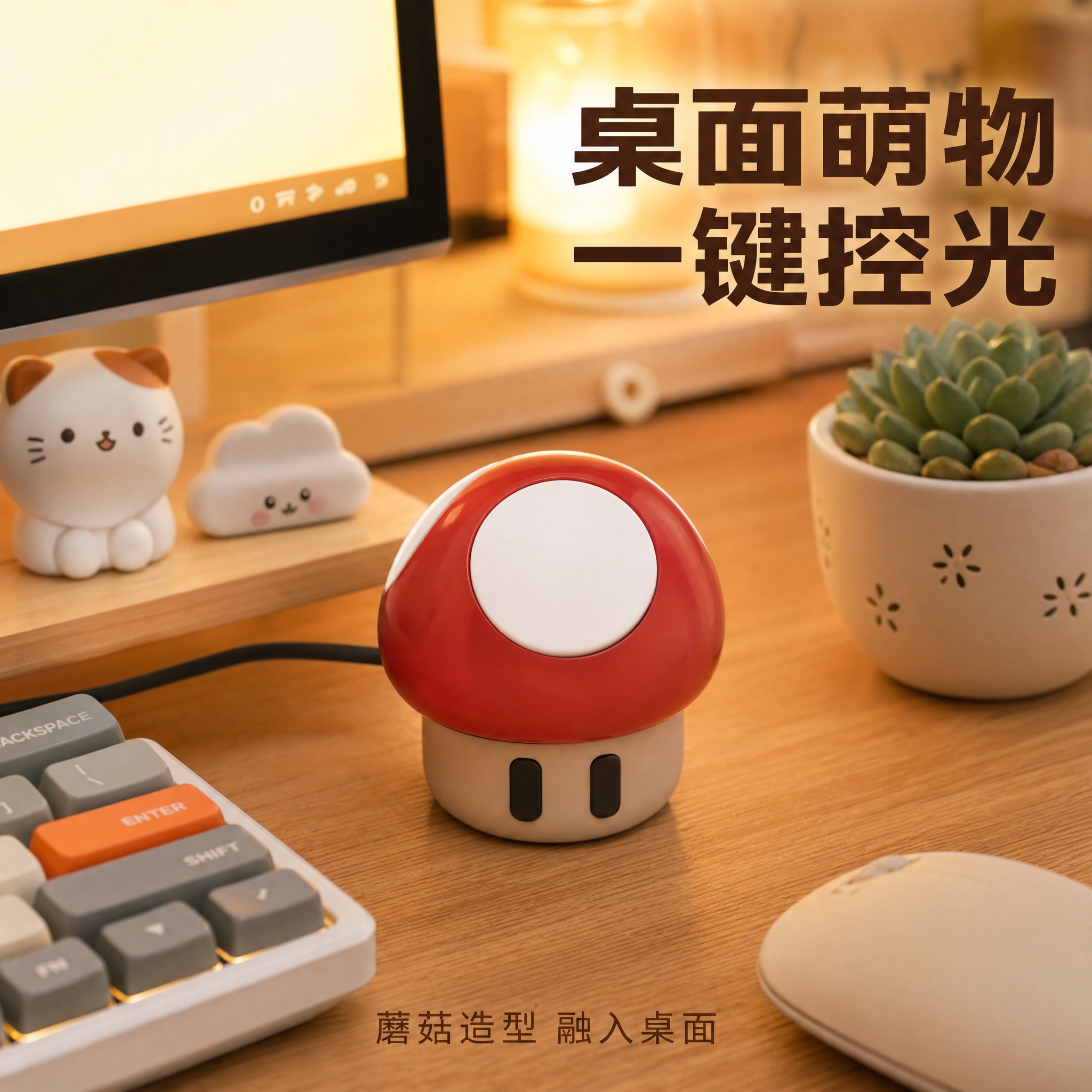 [主图-5] 桌面使用场景图 真实使用体验 [统一基调] 干净… - 图片创意预览