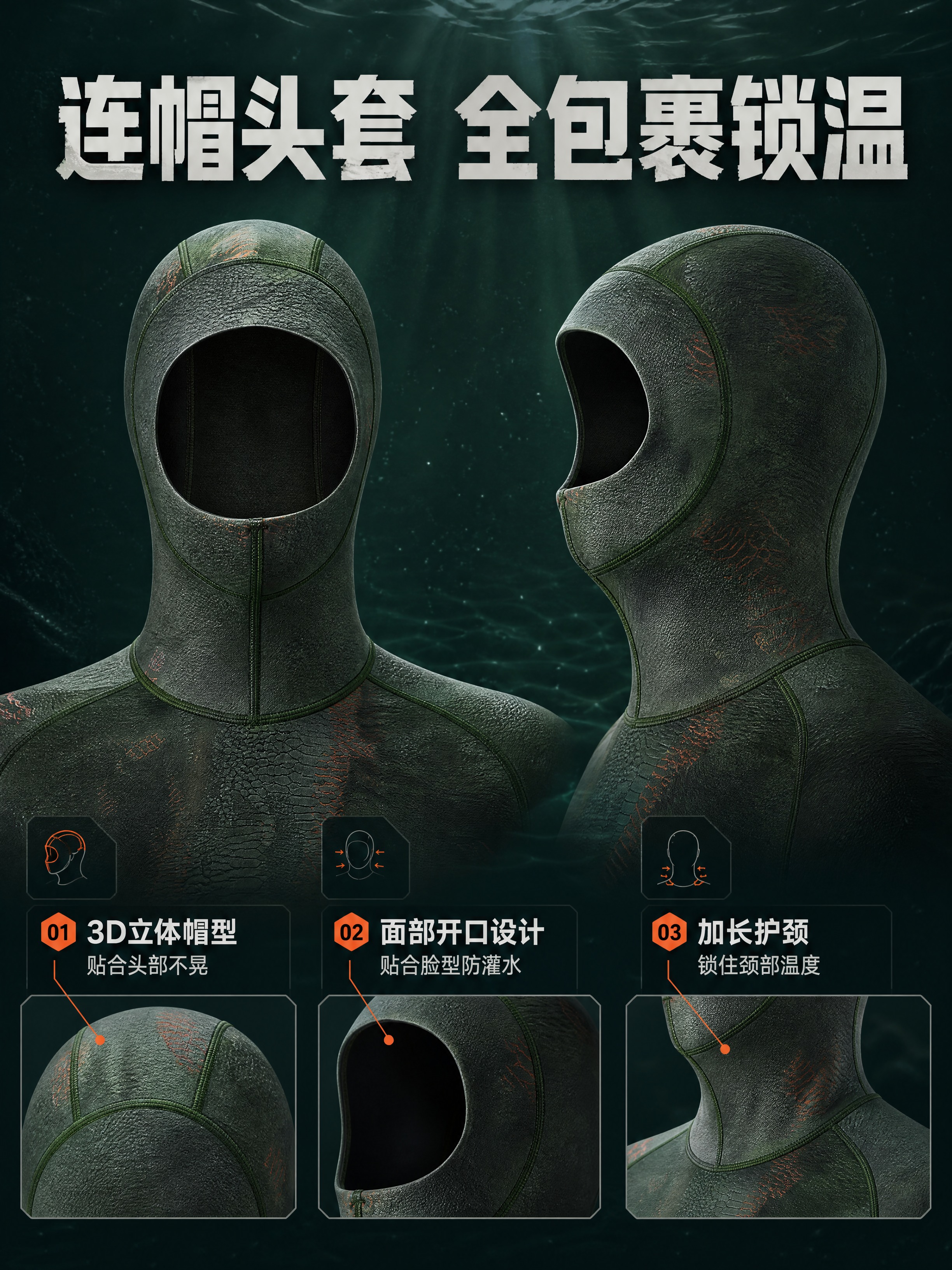 [商品] 使用【图1】【图2】连帽上衣正面和侧面图；商品处理：… - 图片创意预览