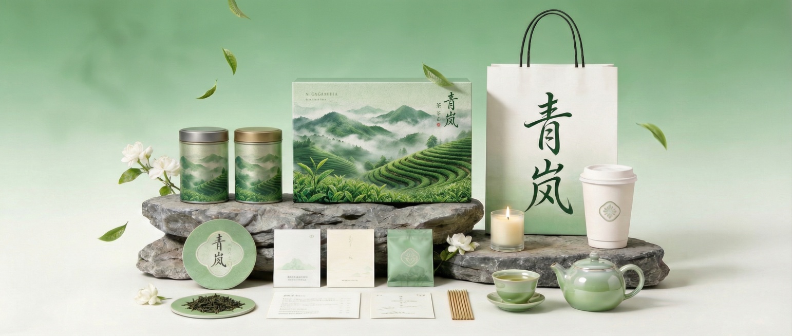 优化礼盒的包装，让画面更加贴近茶叶山预览效果