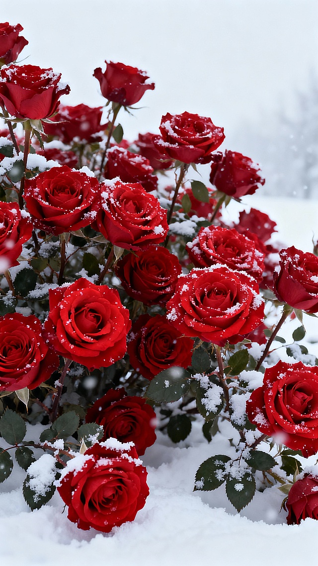 玫瑰花再多一些，好看一些