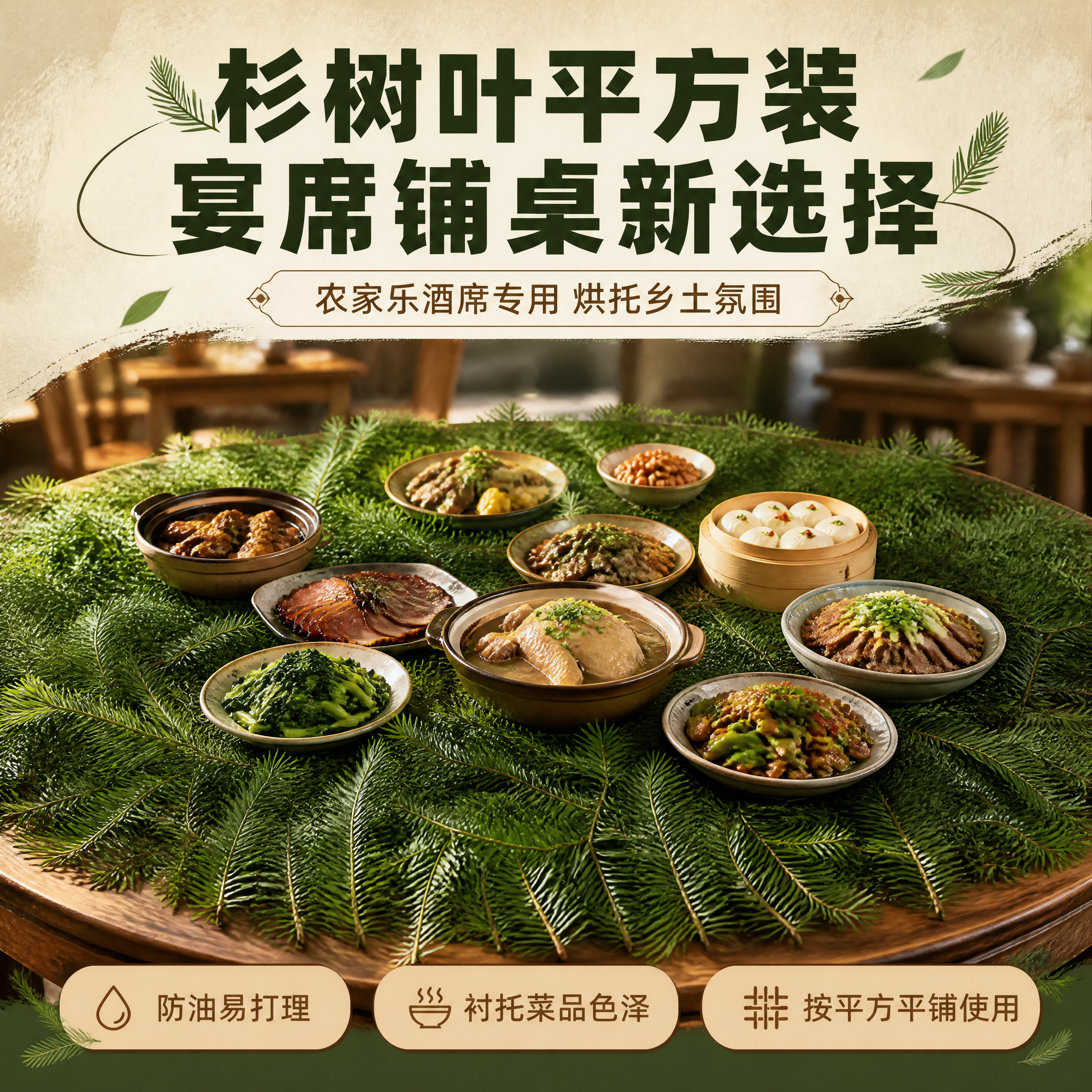 [商品] 使用【图1】【图4】新鲜杉树叶平方装；保留杉树叶针状… - 图片创意预览