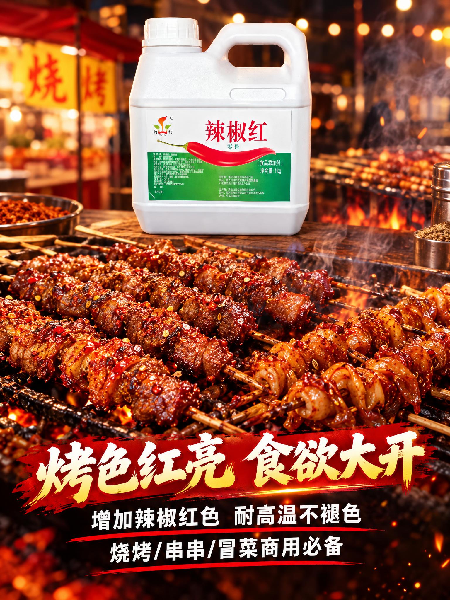 严格保留参考图中的辣椒红产品外观（白色带提手方瓶、白色标签+绿… - 图片创意预览