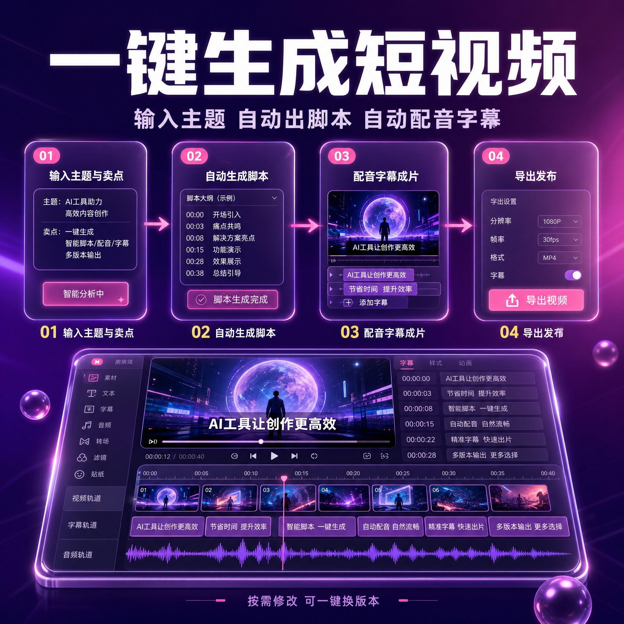 [主图-3] 商品名称：GEO工具自动化·豆包AI引流系统。主… - 图片创意预览
