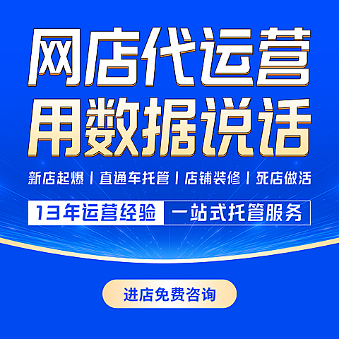 网店代运营电商入口主图