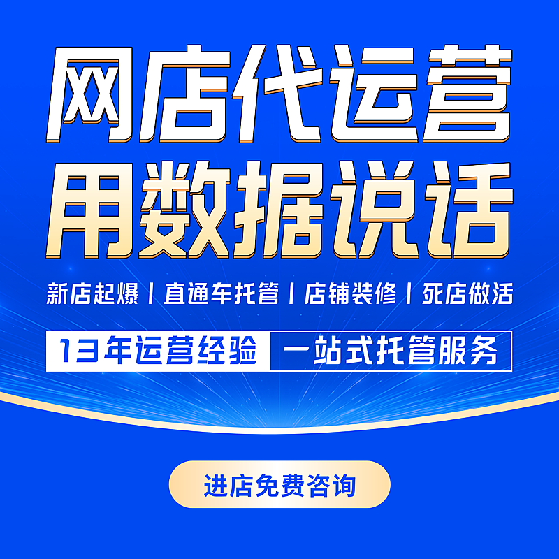 网店代运营电商入口主图