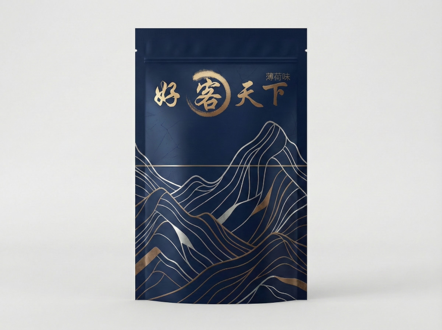 LOGO见附图。
正面提示词：
masterpiece, best quality, ultra-detailed, 8K, professional packaging design flat la预览效果